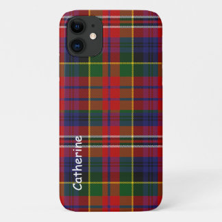 Colorful MacPherson Plaid iPhone 11 case