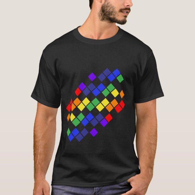 Colorful Magic (Black color) T-Shirt (Front)