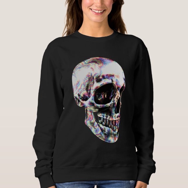 Colorful Magic Skull Sweatshirt (Front)
