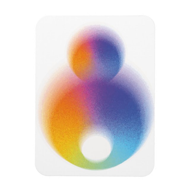 colorful magnet (Vertical)