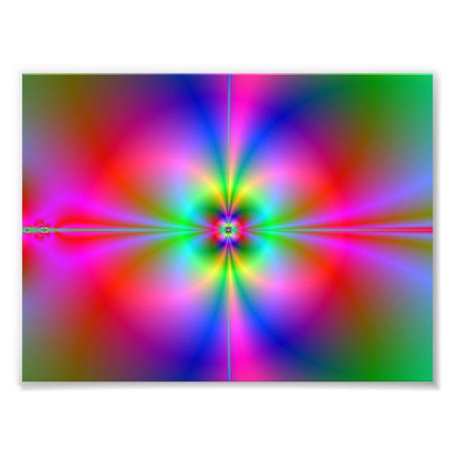 Colorful Magnetosphere Photo Print (Front)