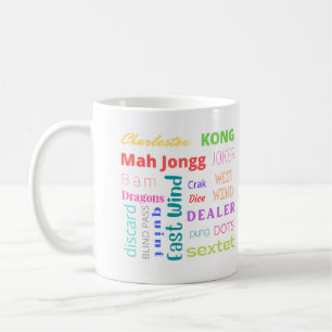 Colorful Mah Jongg Mug