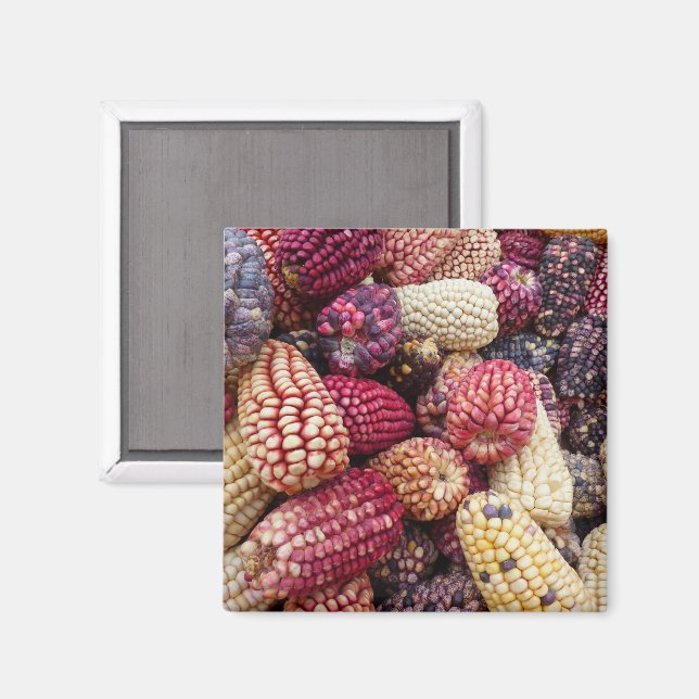 Colorful Maize Magnet (Front/Back)