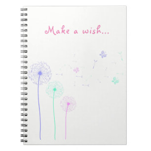Colorful Make A Wish Notebook