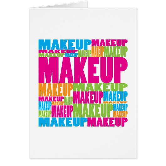 Colorful Makeup Cards (Front)
