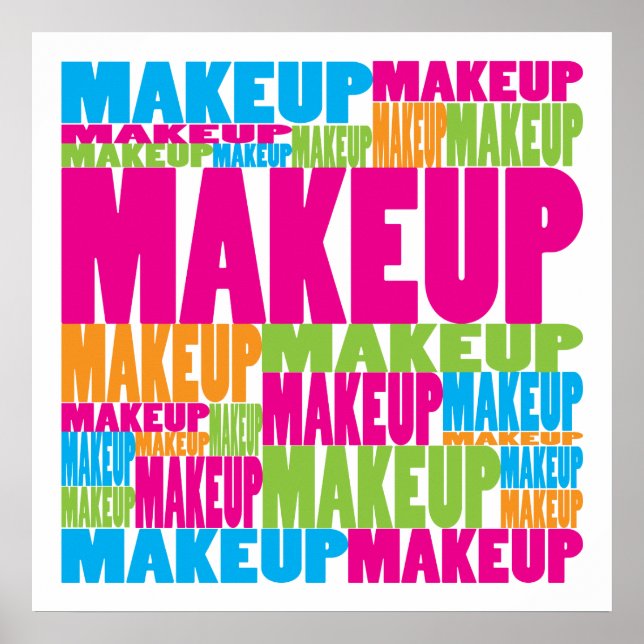 Colorful Makeup Poster (Front)