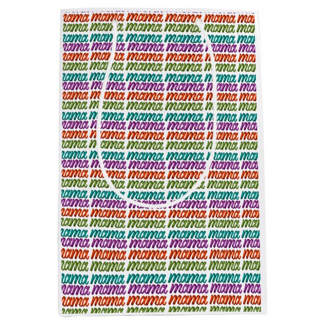 Colorful Mama Gift Bag (Front)