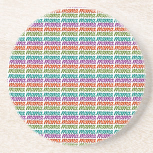 Colorful Mama Gift Bag Coaster