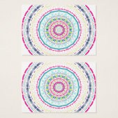colorful mandala (Front & Back)