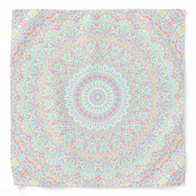 Colorful Mandala Bandana (Front)
