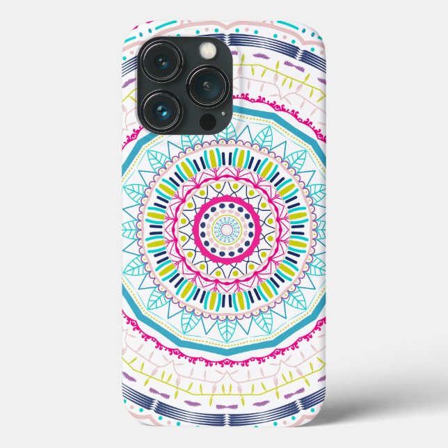 colorful mandala Case-Mate iPhone case (Back)