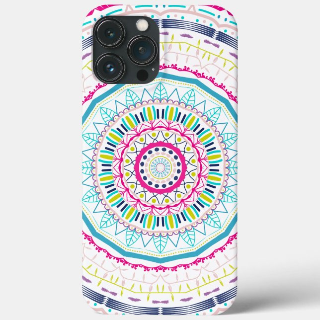 colorful mandala Case-Mate iPhone case (Back)