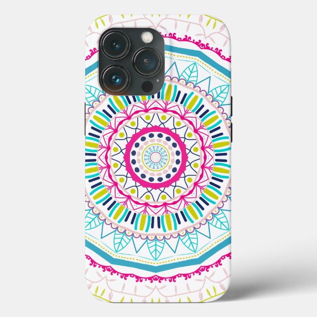 colorful mandala Case-Mate iPhone case (Back)
