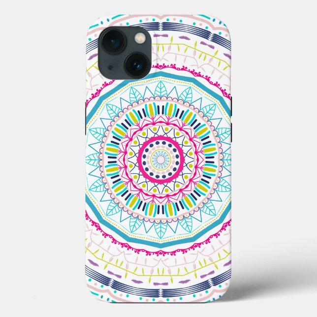 colorful mandala Case-Mate iPhone case (Back)