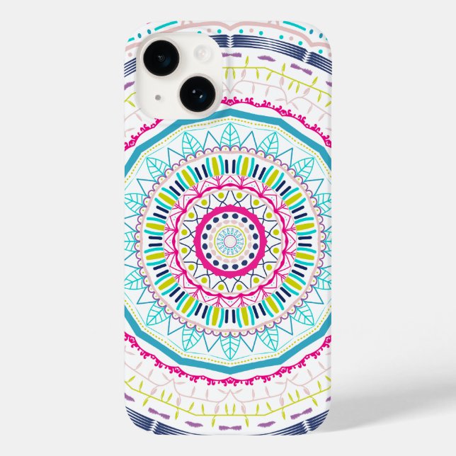 colorful mandala Case-Mate iPhone case (Back)
