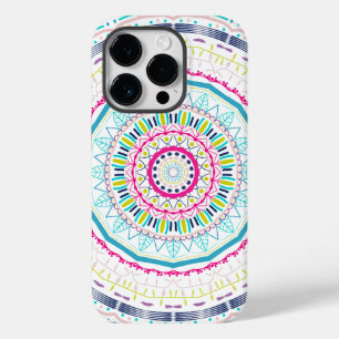 colorful mandala Case-Mate iPhone 14 pro case