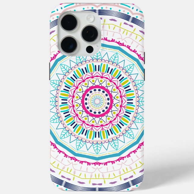 colorful mandala Case-Mate iPhone case (Back)
