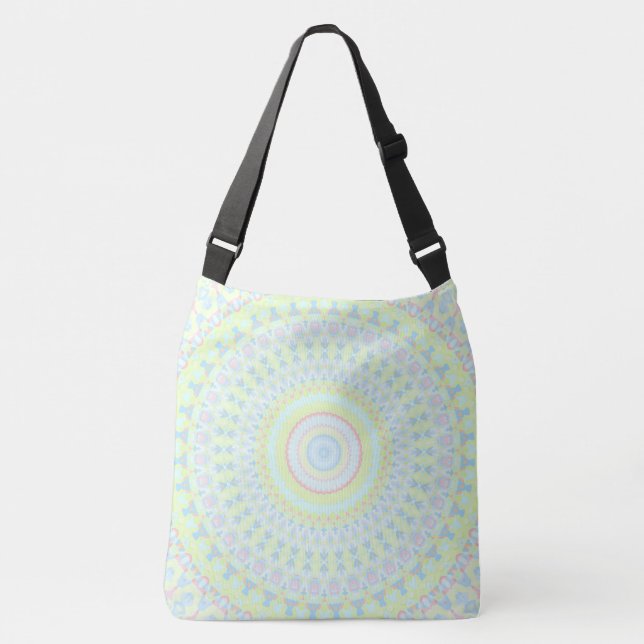 Colorful Mandala Crossbody Bag (Front)