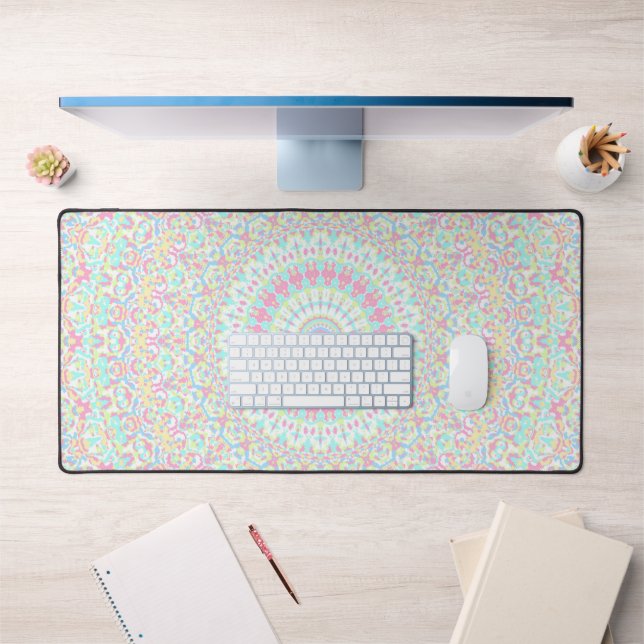 Colorful Mandala  Desk Mat (Office 1)