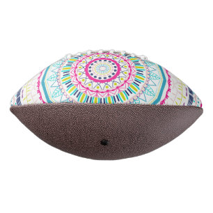 colorful mandala football