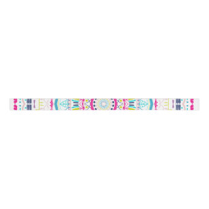 colorful mandala grosgrain ribbon