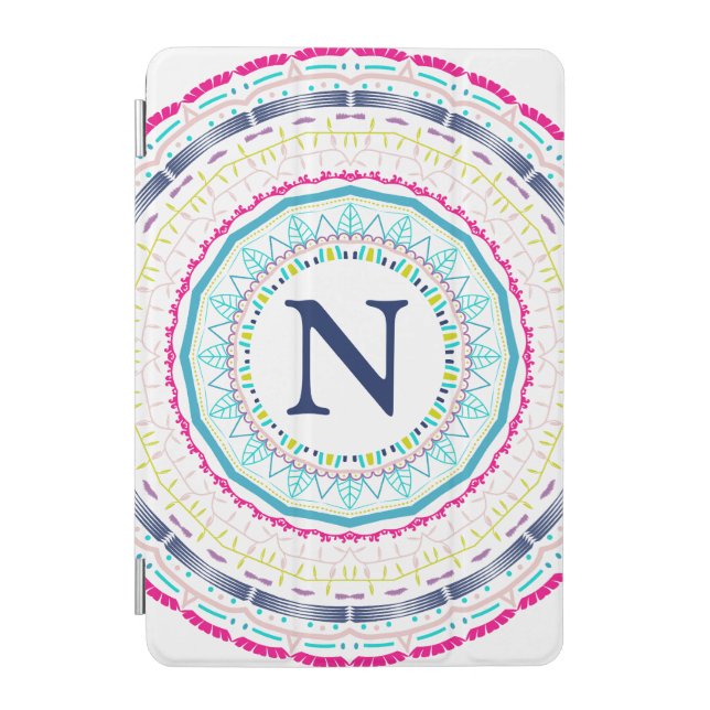 colorful mandala iPad mini cover (Front)