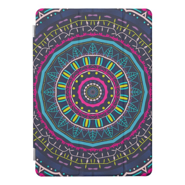 colorful mandala iPad pro cover (Front)