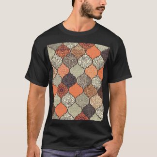 Colorful Mandala: Islamic Patchwork Seamless. T-Shirt