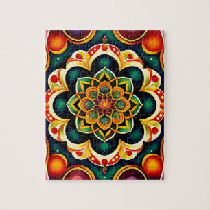 Colorful Mandala Jigsaw Puzzle