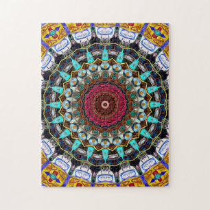 Colorful Mandala Jigsaw Puzzle