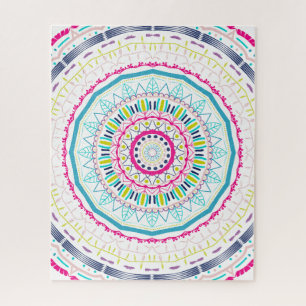 colorful mandala jigsaw puzzle