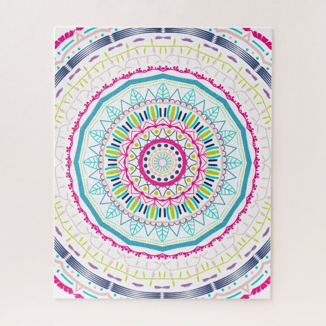 colorful mandala jigsaw puzzle (Vertical)