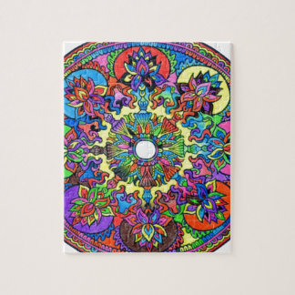 Colorful Mandala Jigsaw Puzzle
