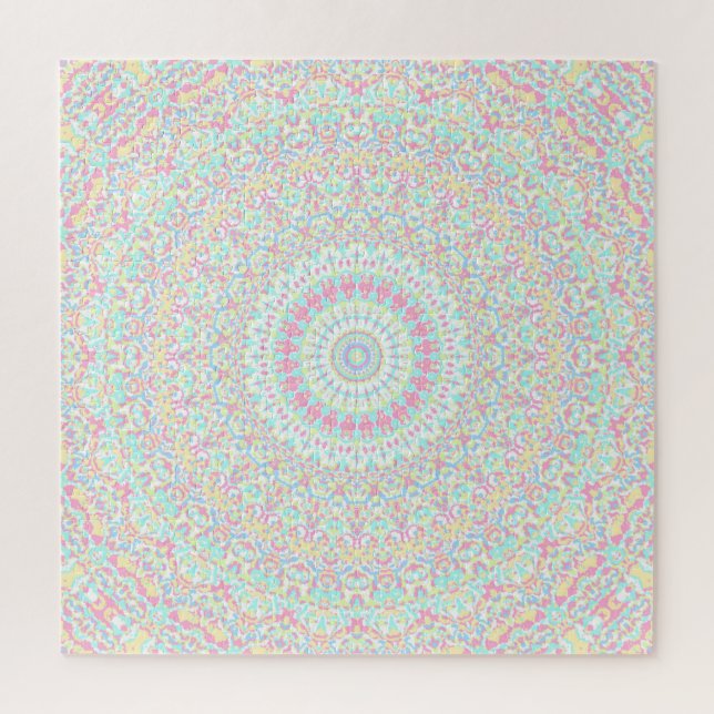 Colorful Mandala Jigsaw Puzzle (Vertical)