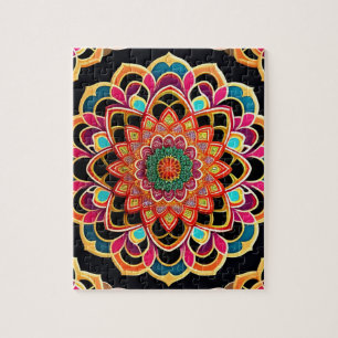 Colorful Mandala Jigsaw Puzzle