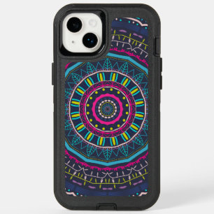 colorful mandala OtterBox iPhone 14 plus case