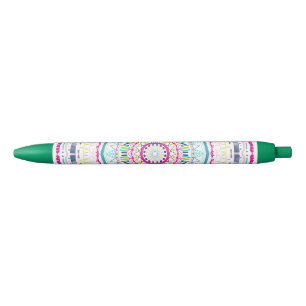 colorful mandala pen