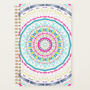 colorful mandala planner