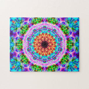 Colorful Mandala Relaxing Jigsaw Puzzle