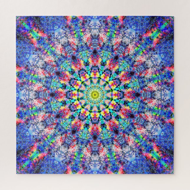 Colorful Mandala | Relaxing Jigsaw Puzzle (Vertical)