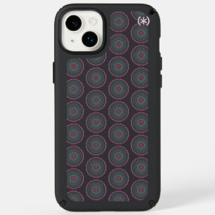 colorful mandala speck iPhone 14 plus case