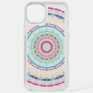 colorful mandala iPhone 15 plus case