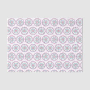colorful mandala tissue paper