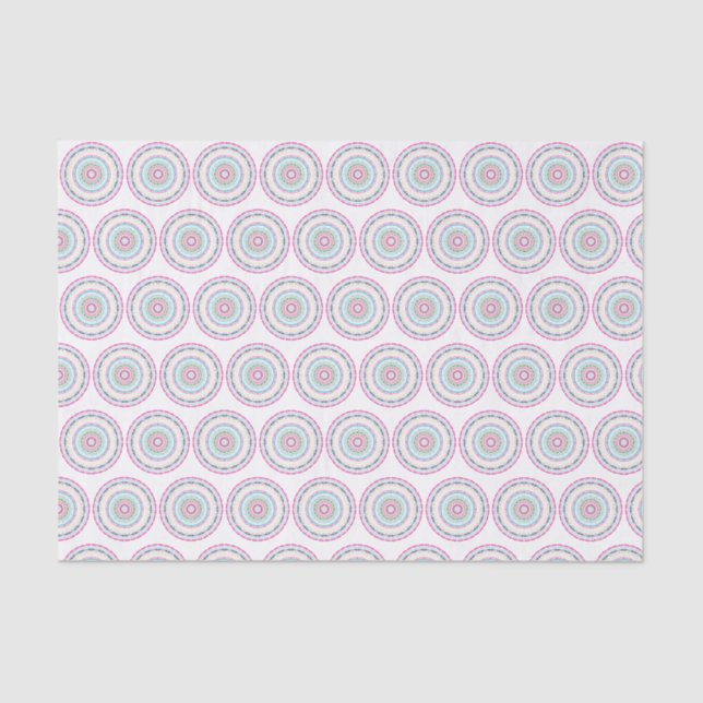 colorful mandala tissue paper (Front)