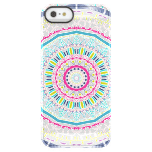 colorful mandala permafrost iPhone SE/5/5s case