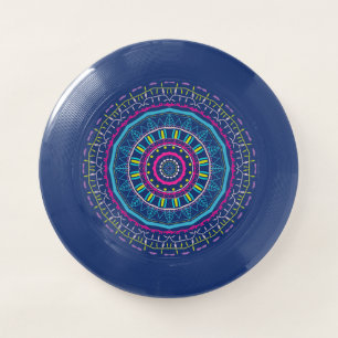 colorful mandala Wham-O frisbee