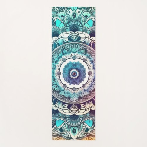 Colorful Mandala Yoga Mat