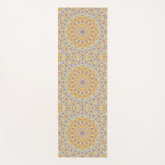 Colorful Mandala Yoga Mat (Front)