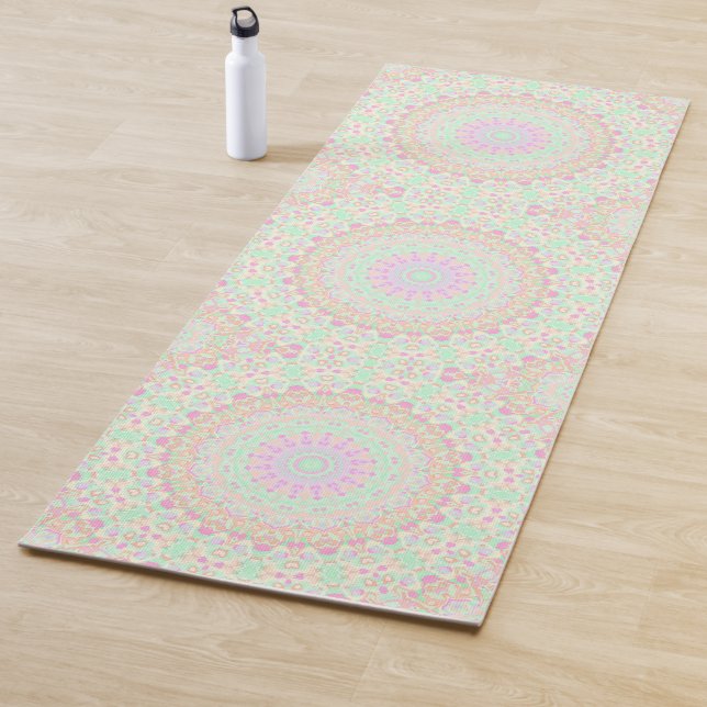 Colorful Mandala Yoga Mat (In Situ)