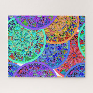 Colorful Mandalas | Boho Style Jigsaw Puzzle